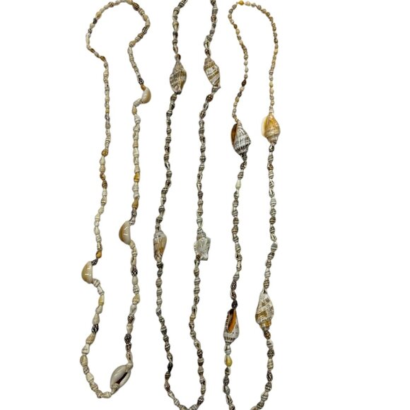 Shell Necklaces (Set of 3) - Picture 1 of 8